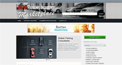 Desktop Screenshot of parkingindustrymarketplace.com